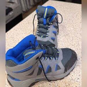 Merrell Gray and Blue Outdoor Boots